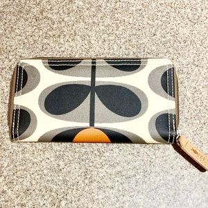 $ 1 HOUR SALE $ ORLA KIELY Zip around Wallet. NWOT